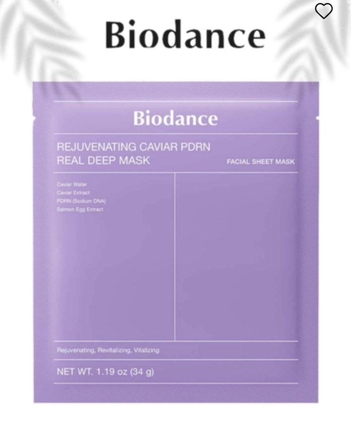 BIODANCE yuz maskasi