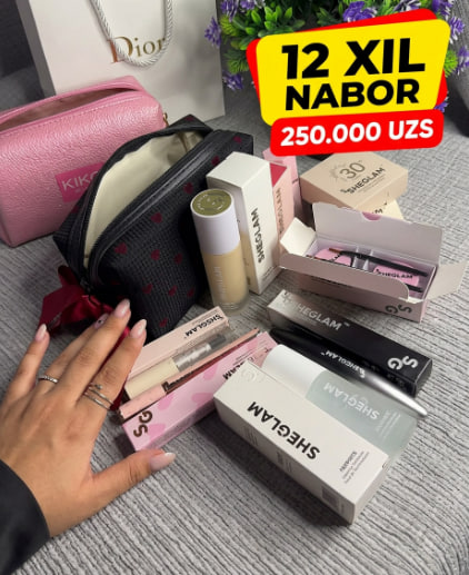 Sheglam nabor(12xil)
